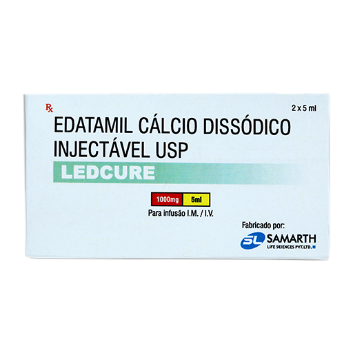 CALCIUM DISODIUM EDETATE  : INJECTION